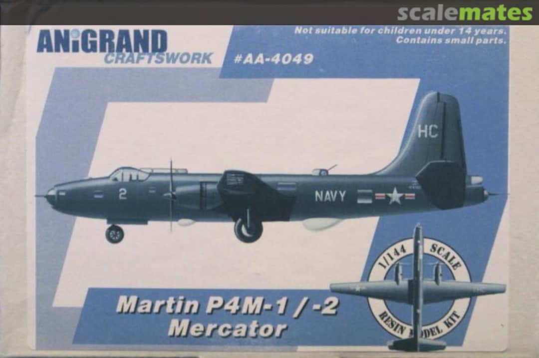 Boxart Martin P4M-1/-2 Mercator AA-4049 Anigrand Craftswork
