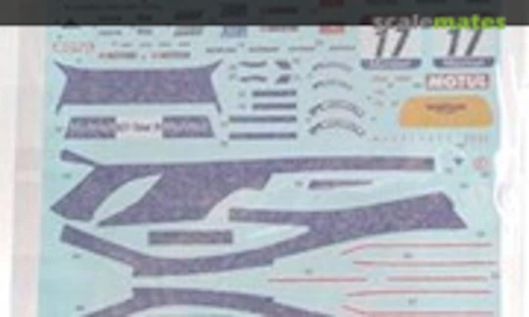 1:24 McLaren MP4/12C #17 Decal (Hobby Design HD04-0084) HD04-0084