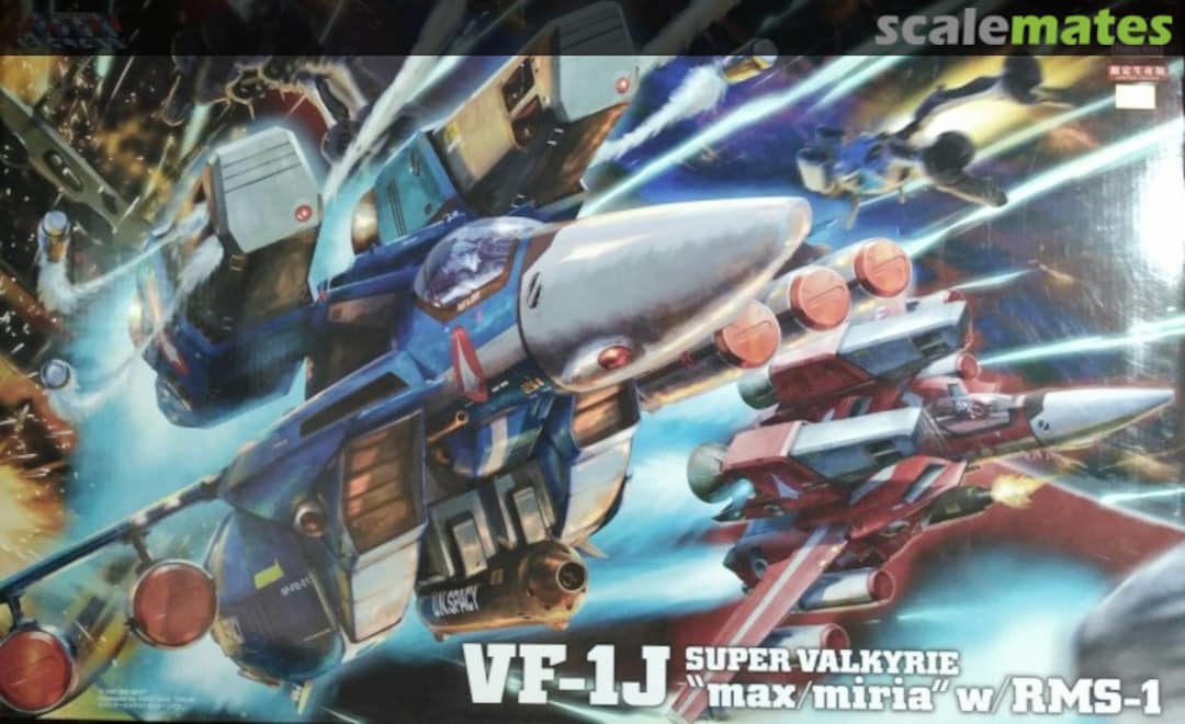 Boxart VF-1J Super Valkyrie "Max/Miria" with RMS-1 65827 Hasegawa Boxart VF-1J Super Valkyrie "Max/Miria" with RMS-1 65827 Hasegawa