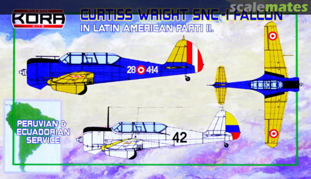 Boxart Curtiss-Wright SNC-1 Falcon KPK72091 Kora Models