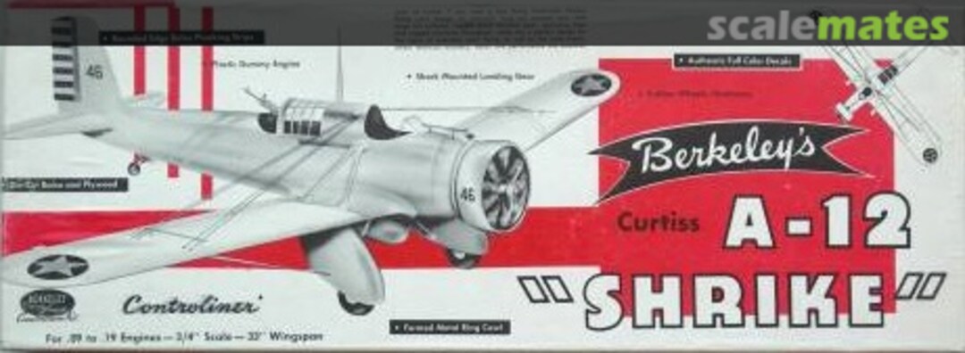 Boxart A-12 Shrike 7-4 Berkeley Models