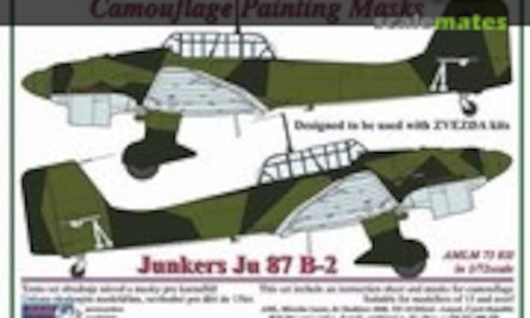 1:72 Junkers Ju 87 B-2 designed to be used wiyh ZVEZDA kits (AML 73 031) 73 031