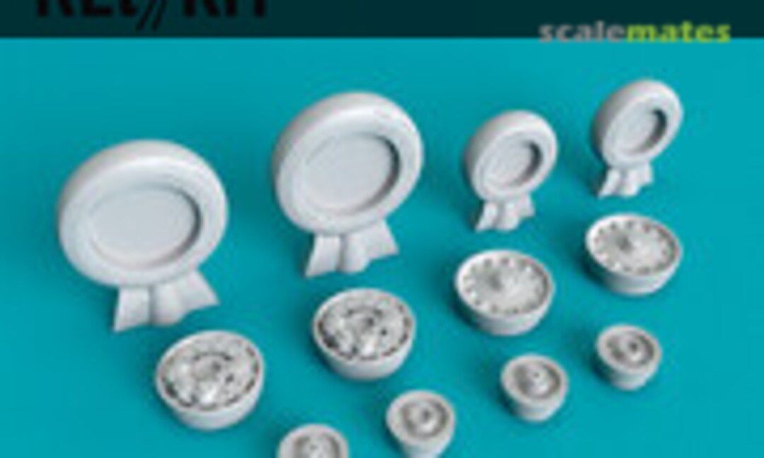 1:72 F-11 Tiger wheels set (ResKit RS72-0268) RS72-0268