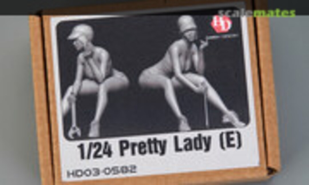1:24 Pretty Lady (E) (Resin+PE) (Hobby Design HD03-0582) HD03-0582