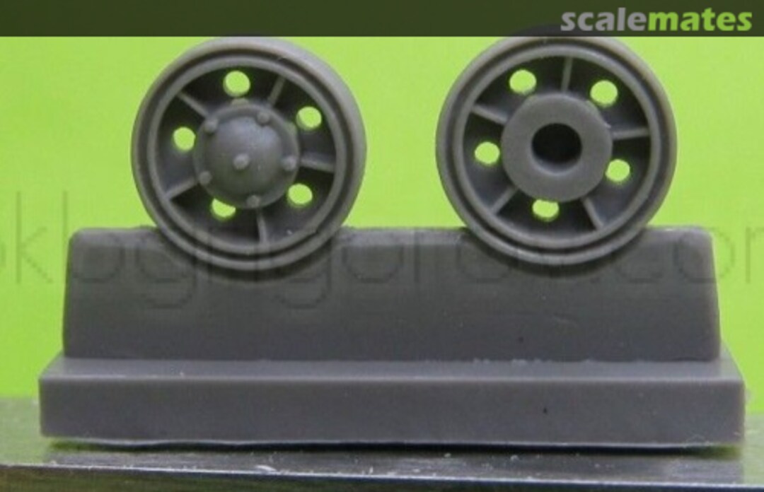 Boxart Idler wheel for T-34 mod.1940, all metal (6 per set) S72025 OKB Grigorov Boxart Idler wheel for T-34 mod.1940, all metal (6 per set) S72025 OKB Grigorov