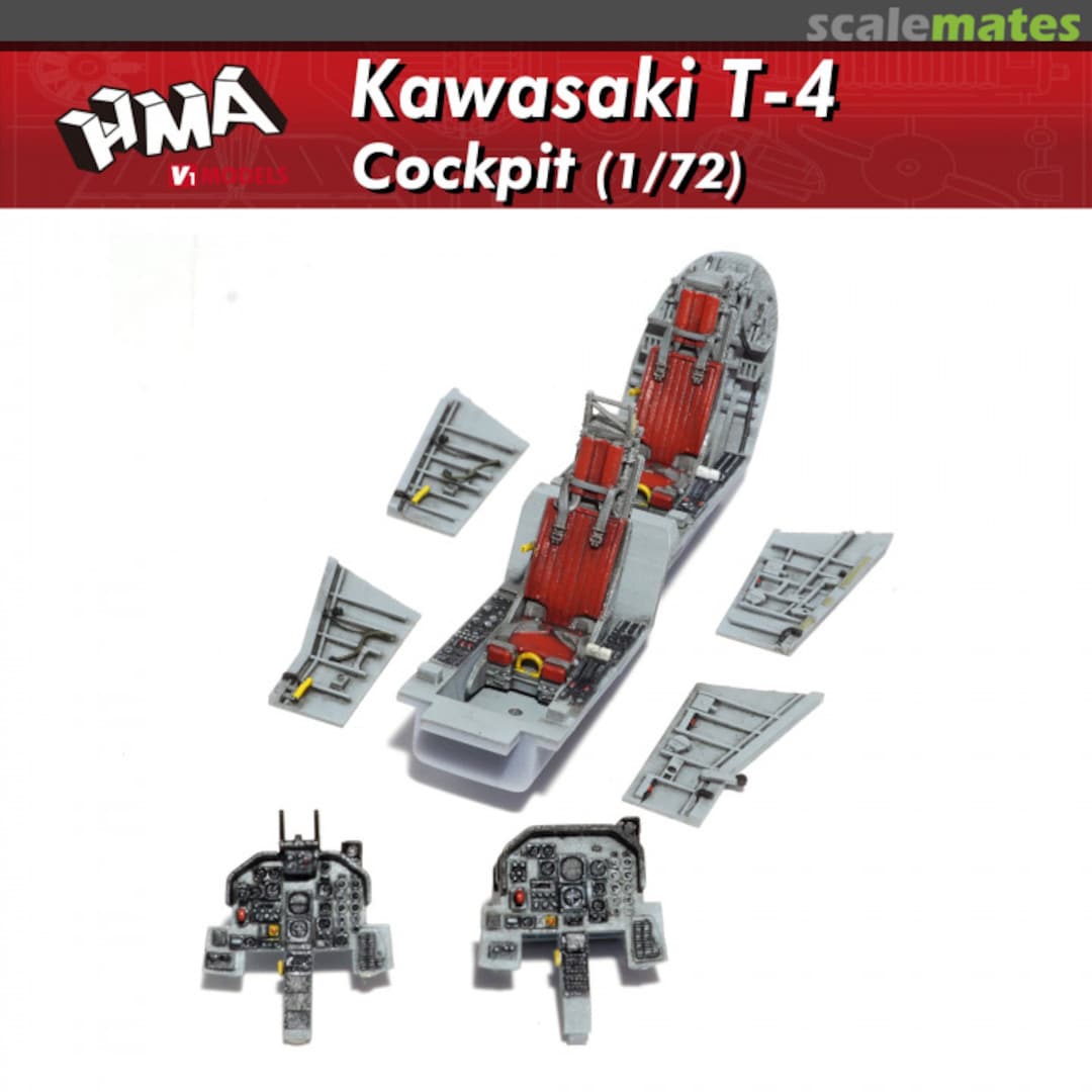 Boxart KAWASAKI T-4 Cockpit set HMAV1-001 V1models Boxart KAWASAKI T-4 Cockpit set HMAV1-001 V1models