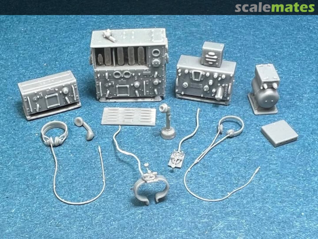 Boxart SCR-193 U.S. WWII Radio Set (3D Printed) 351096 Minor