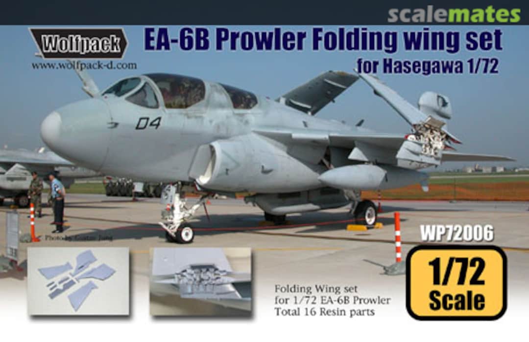 Boxart EA-6B Prowler Folding Wing Set WP72006 Wolfpack Boxart EA-6B Prowler Folding Wing Set WP72006 Wolfpack