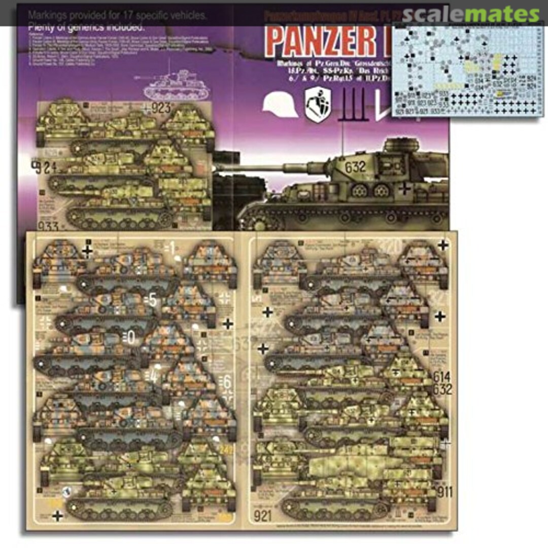 Boxart GD, 18.PzAbt, 11.PD & Das Reich Panzer IVs (Ausf F1/F2/G) AXT721020 Echelon Fine Details Boxart GD, 18.PzAbt, 11.PD & Das Reich Panzer IVs (Ausf F1/F2/G) AXT721020 Echelon Fine Details