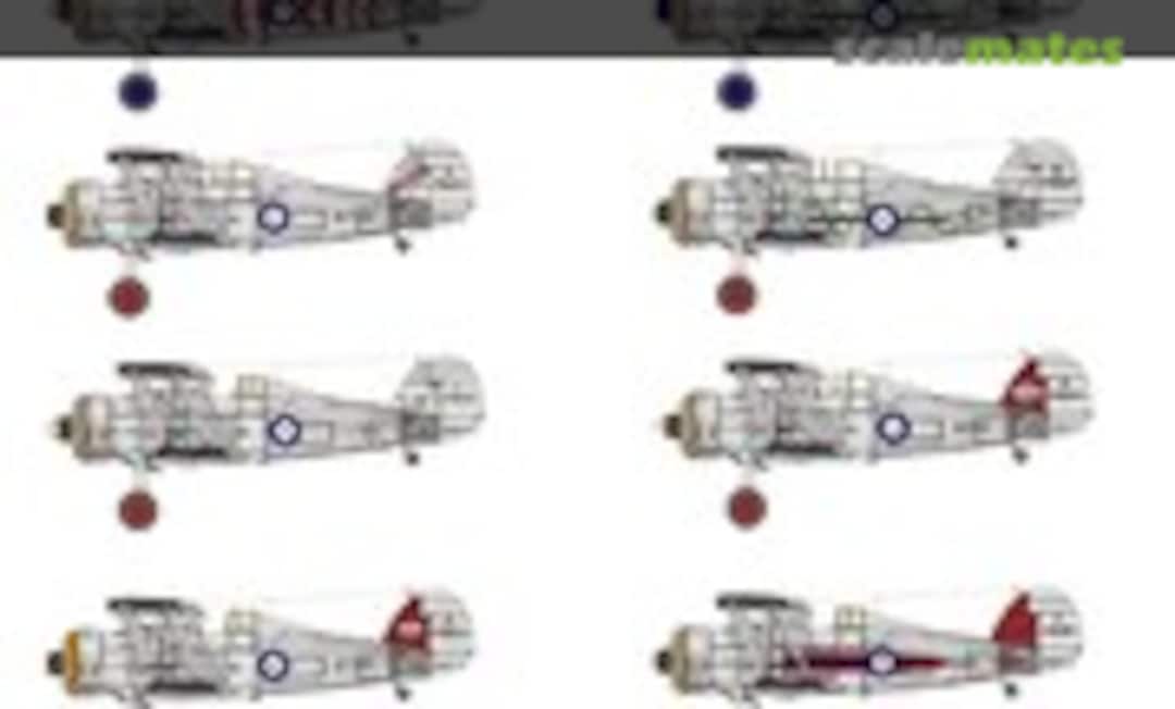1:48 Gloster Gladiator Mk.1 - RAF (Pheon Decals 48025) 48025