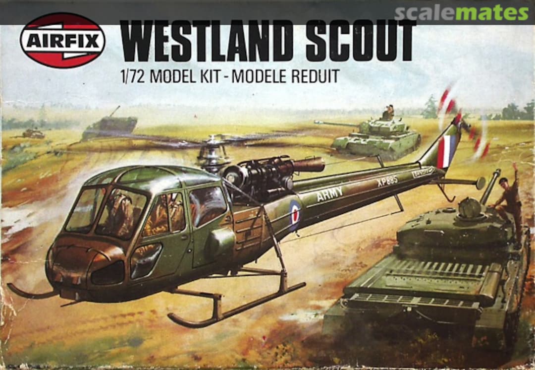 Boxart Westland Scout 61042-9 Airfix Boxart Westland Scout 61042-9 Airfix