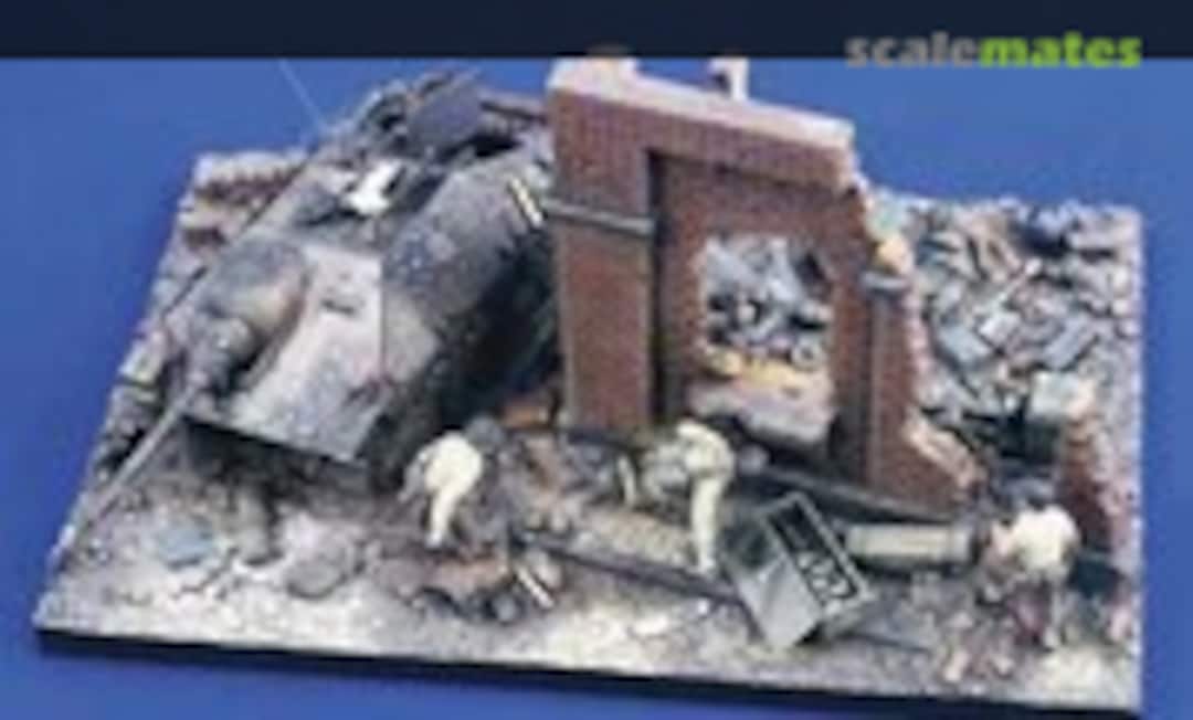 1:35 Street with Workshop Ruin (Verlinden Productions 1769)