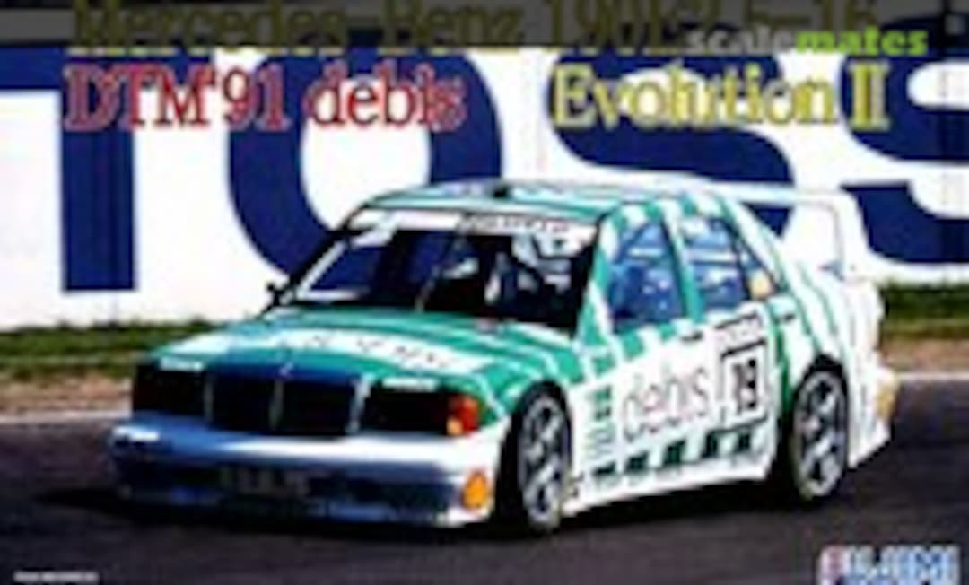 1:24 Mercedes-Benz 190E2.5-16 Evolution II (Fujimi 06264)