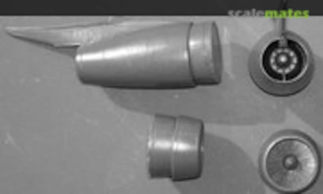 1:144 Rolls Royce Trent resin engine set for Airbus A330 (26 Decals TSR144-03)