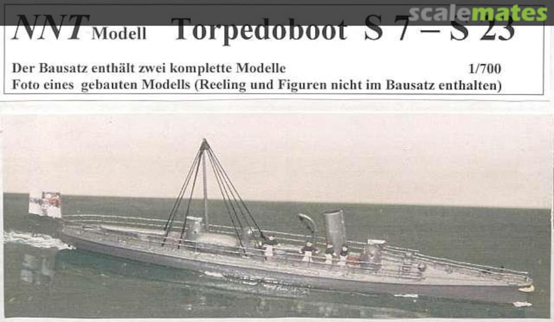 Boxart Torpedoboot S7-S23 70038 NNT Modell+Buch Boxart Torpedoboot S7-S23 70038 NNT Modell+Buch