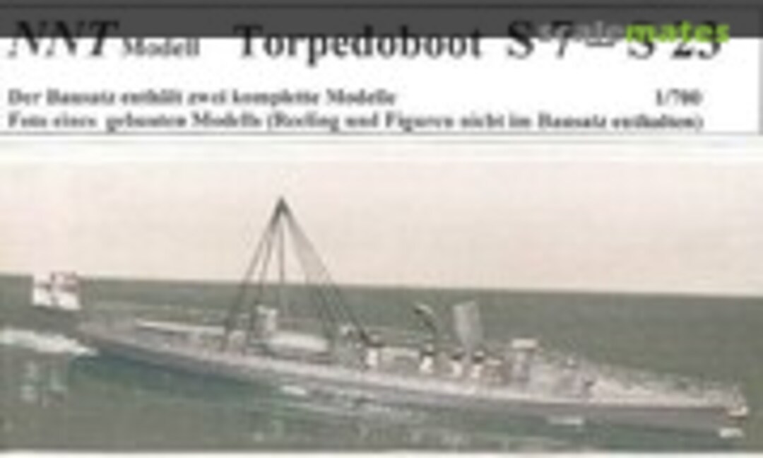 1:700 Torpedoboot S7-S23 (NNT Modell+Buch 70038) 70038