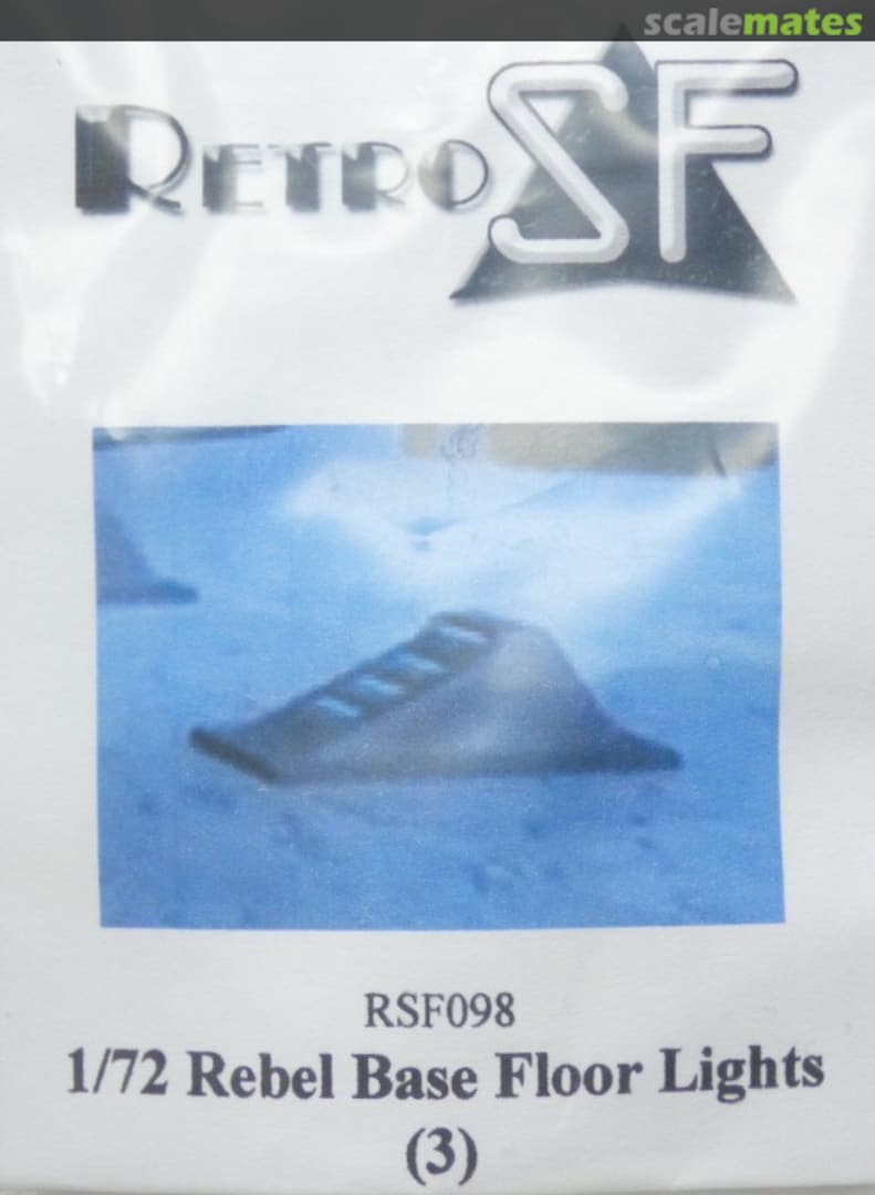 Boxart Rebel Base Floor Lights (3) RSF098 RetroSF Boxart Rebel Base Floor Lights (3) RSF098 RetroSF