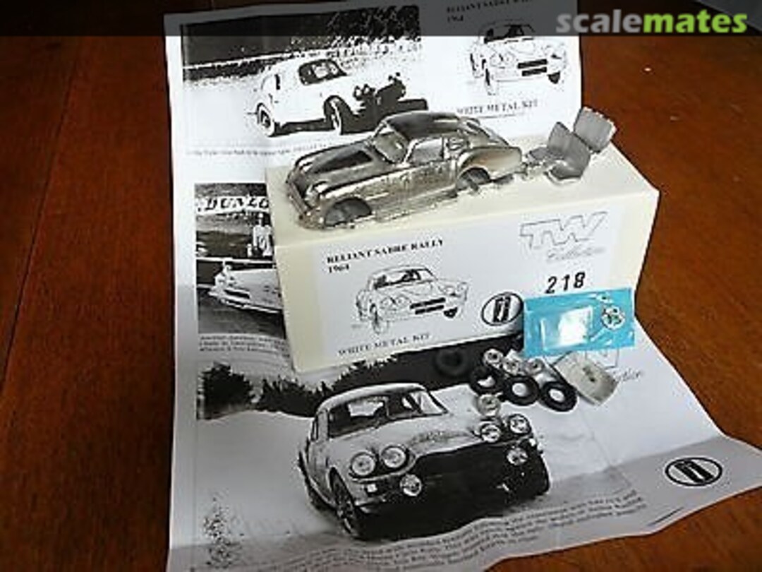 Boxart Reliant Sabre Rally Car 218 TW Collection Boxart Reliant Sabre Rally Car 218 TW Collection