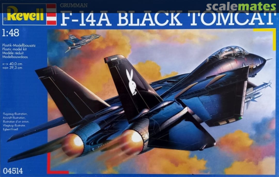 Boxart Grumman F-14A Black Tomcat 04514 Revell Boxart Grumman F-14A Black Tomcat 04514 Revell