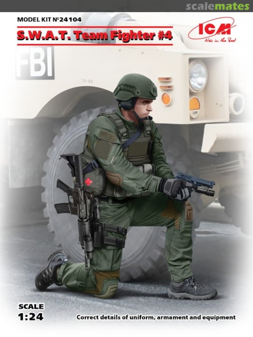 Boxart S.W.A.T. Team Fighter #4 24104 ICM Boxart S.W.A.T. Team Fighter #4 24104 ICM