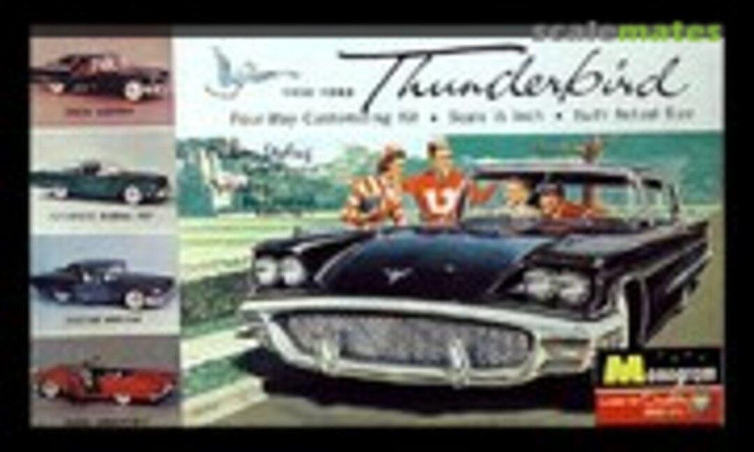 1:24 1958 Ford Thunderbird (Monogram PC89)