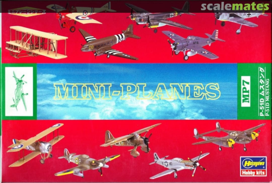 Boxart P-51D Mustang 86607 Hasegawa Boxart P-51D Mustang 86607 Hasegawa