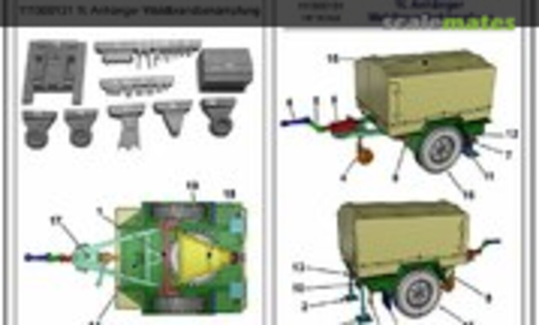 Anhänger 1 t Waldbrandbekämpfung (ArsenalM 111300131)
