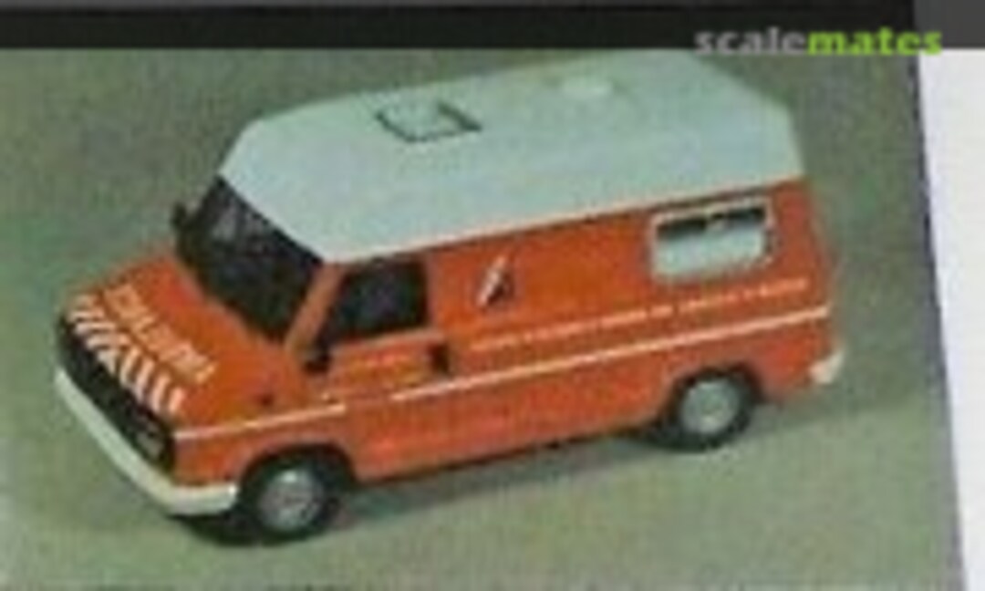 1:43 Citroën C25/Peugeot J5 haute (Mini Véhicules Incendies K66) K66