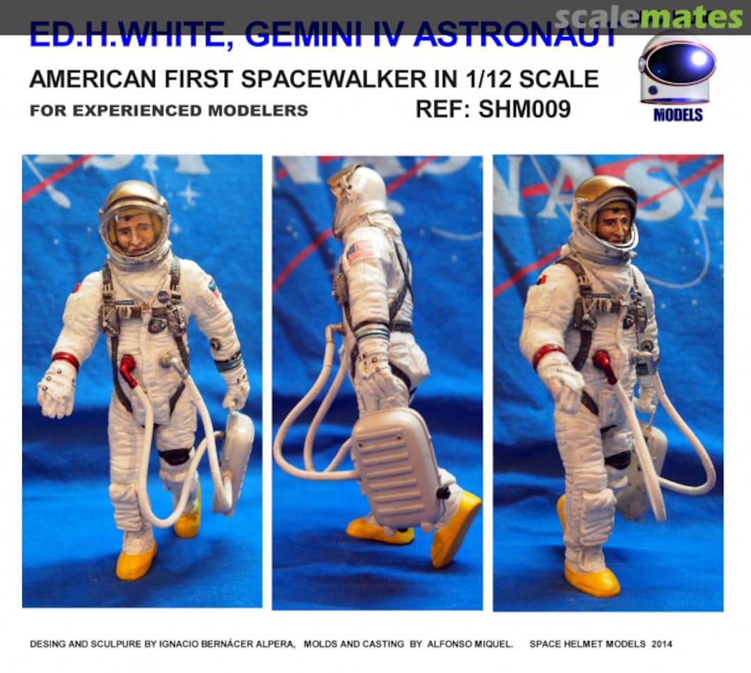 Boxart Gemini IV Astronaut SHM009 Space Helmet Models