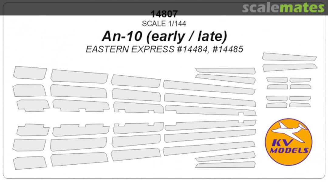 Boxart An-10 (early / late) - Anti-icing surfaces masks 14807 KV Models Boxart An-10 (early / late) - Anti-icing surfaces masks 14807 KV Models
