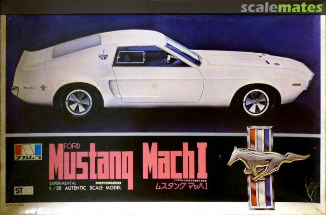 Boxart Mustang Mach 1 KNS-4312-002 Nakamura Boxart Mustang Mach 1 KNS-4312-002 Nakamura