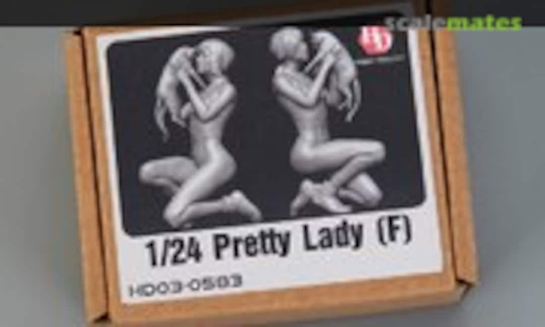 1:24 Pretty Lady (F) (Hobby Design HD03-0583) HD03-0583
