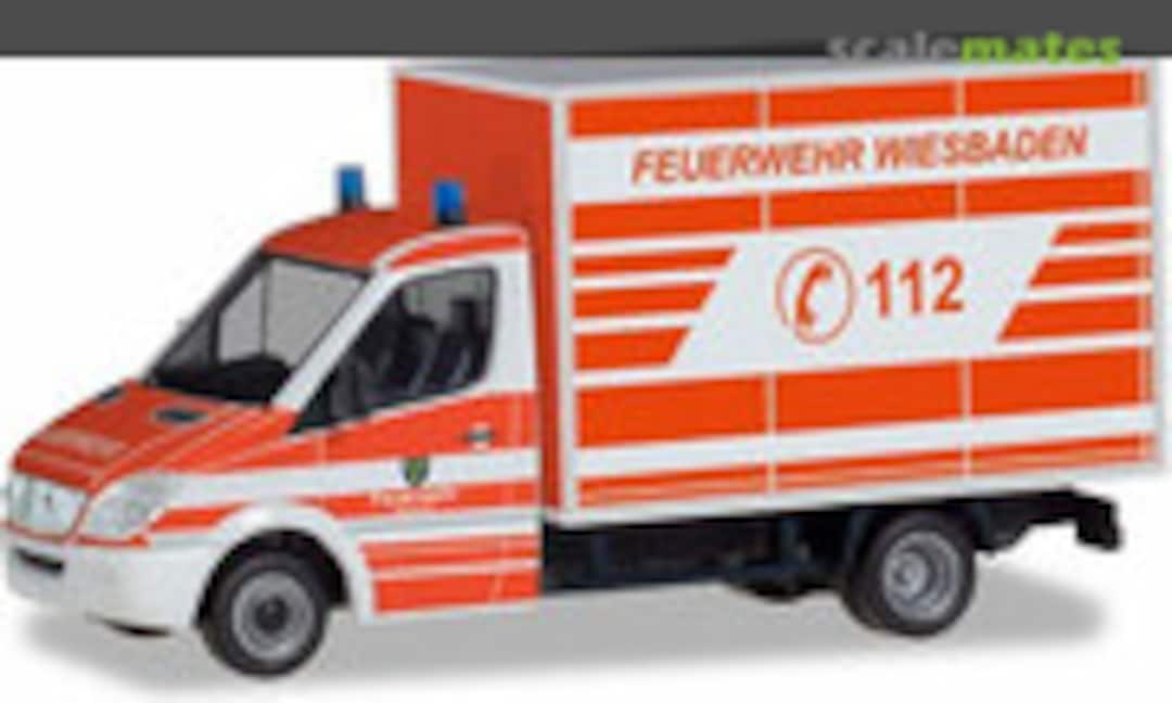 1:87 Mercedes Benz Sprinter Koffer Feuerwehr Wiesbaden (Herpa 094511)