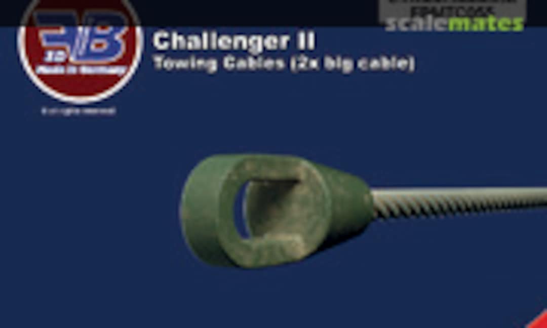 1:35 Challenger II, Towing Cables (FB Modelling FBMTC055) FBMTC055