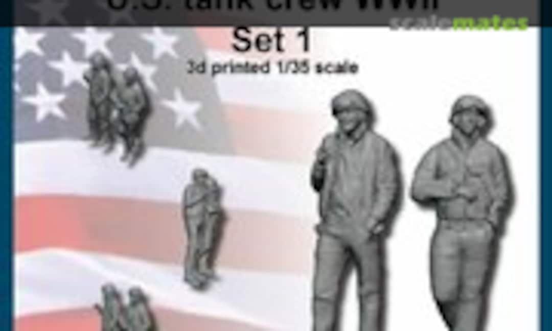1:35 US Tank Crew WWII, set 1 (FC Model Trend 35995) 35995
