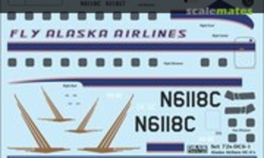 1:72 Douglas DC-6 (Draw Decal 72-DC6-1) 72-DC6-1