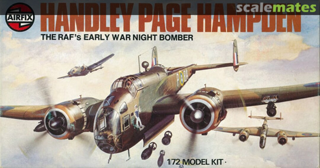 Boxart Handley Page Hampden 04011-2 Airfix Boxart Handley Page Hampden 04011-2 Airfix