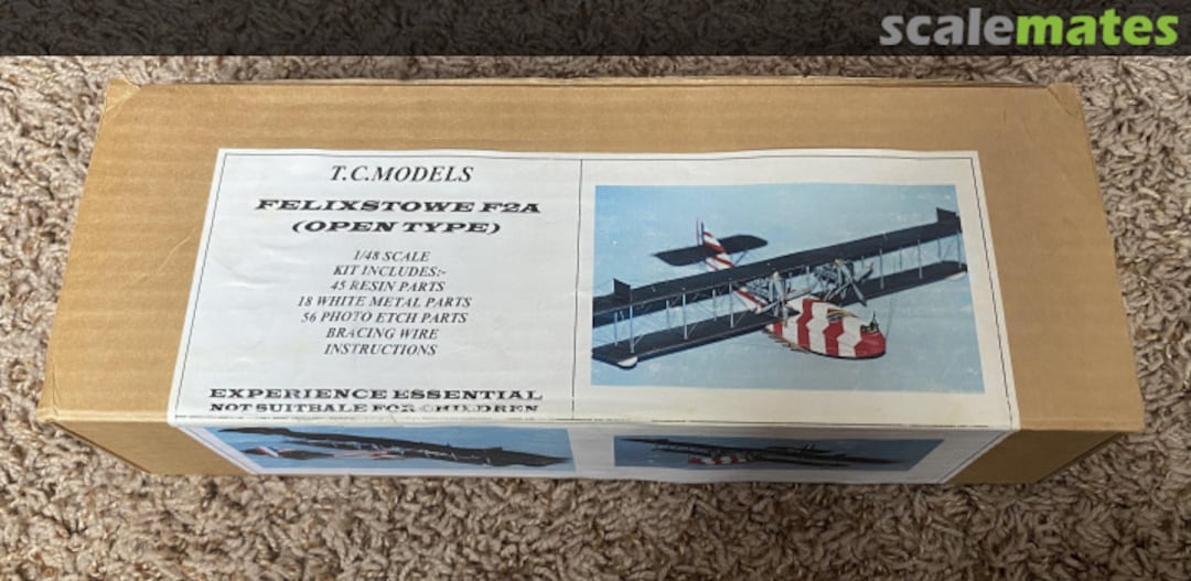 Boxart Felixstowe F2A (Open Version) T.C. Models Boxart Felixstowe F2A (Open Version) T.C. Models