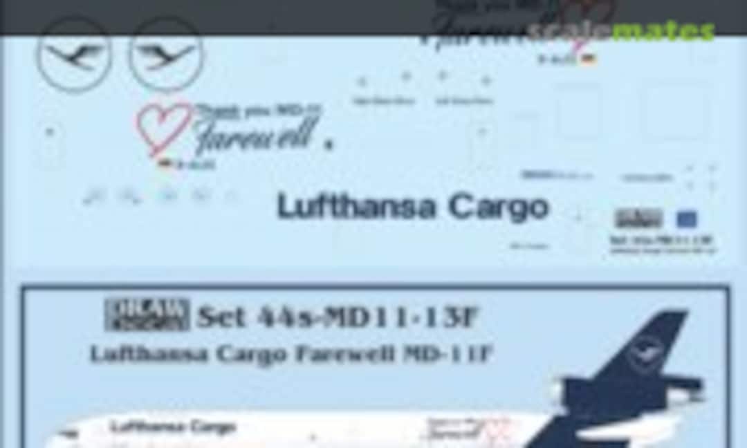 1:144 Lufthansa Cargo Farewell MD11F (Draw Decal 44-MD11-13F) 44-MD11-13F