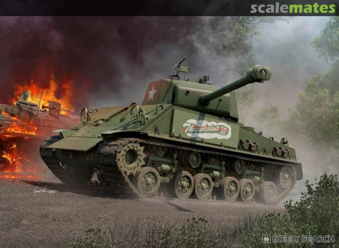 Boxart M4A3E8 Thunder VII Medium Tank 61621 I Love Kit Boxart M4A3E8 Thunder VII Medium Tank 61621 I Love Kit