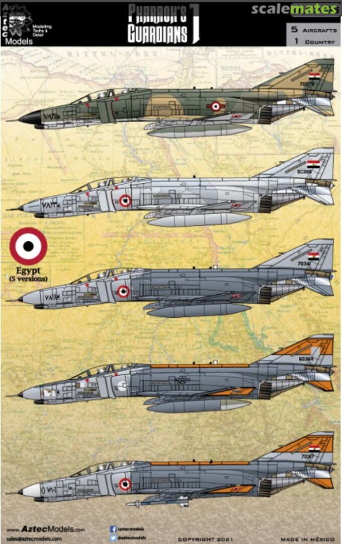 Boxart Pharaoh's Guardians 1 144-076 Aztec Models Boxart Pharaoh's Guardians 1 144-076 Aztec Models