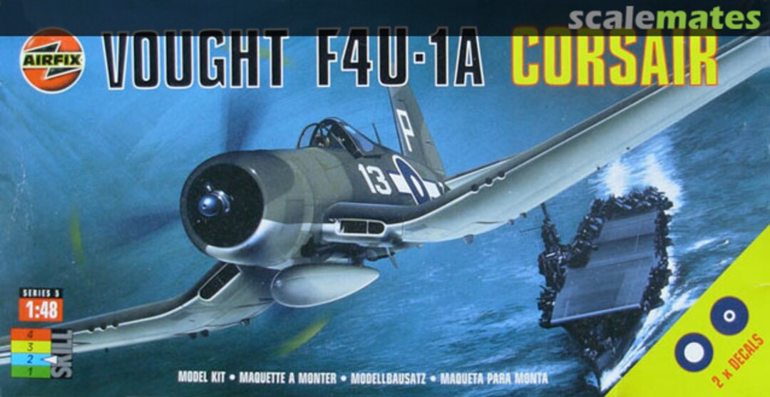 Boxart Vought F4U-1A Corsair 05106 Airfix Boxart Vought F4U-1A Corsair 05106 Airfix