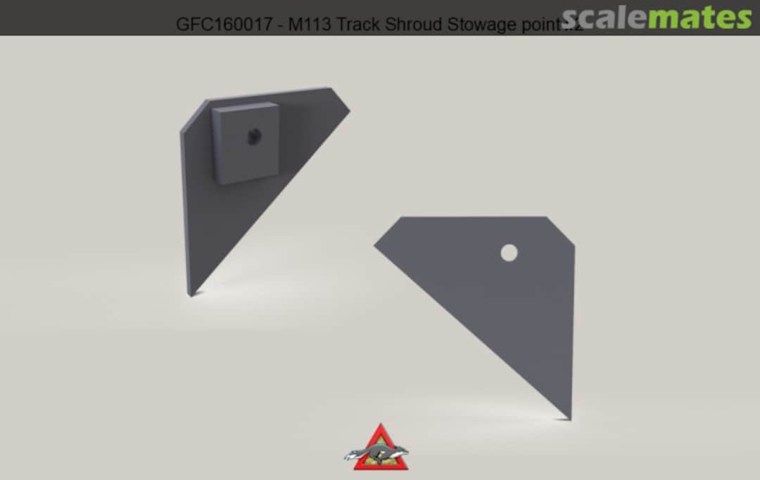 Boxart M113 Track Shroud Stowage point x2 GFC160017 Grey Fox Concepts Boxart M113 Track Shroud Stowage point x2 GFC160017 Grey Fox Concepts