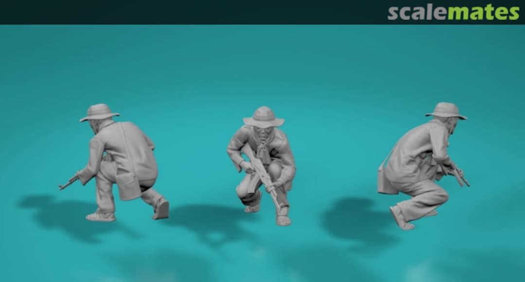 Boxart Viet Cong soldier in ambush - 01 (1 figurine) 99209001-48 EMP3d Boxart Viet Cong soldier in ambush - 01 (1 figurine) 99209001-48 EMP3d