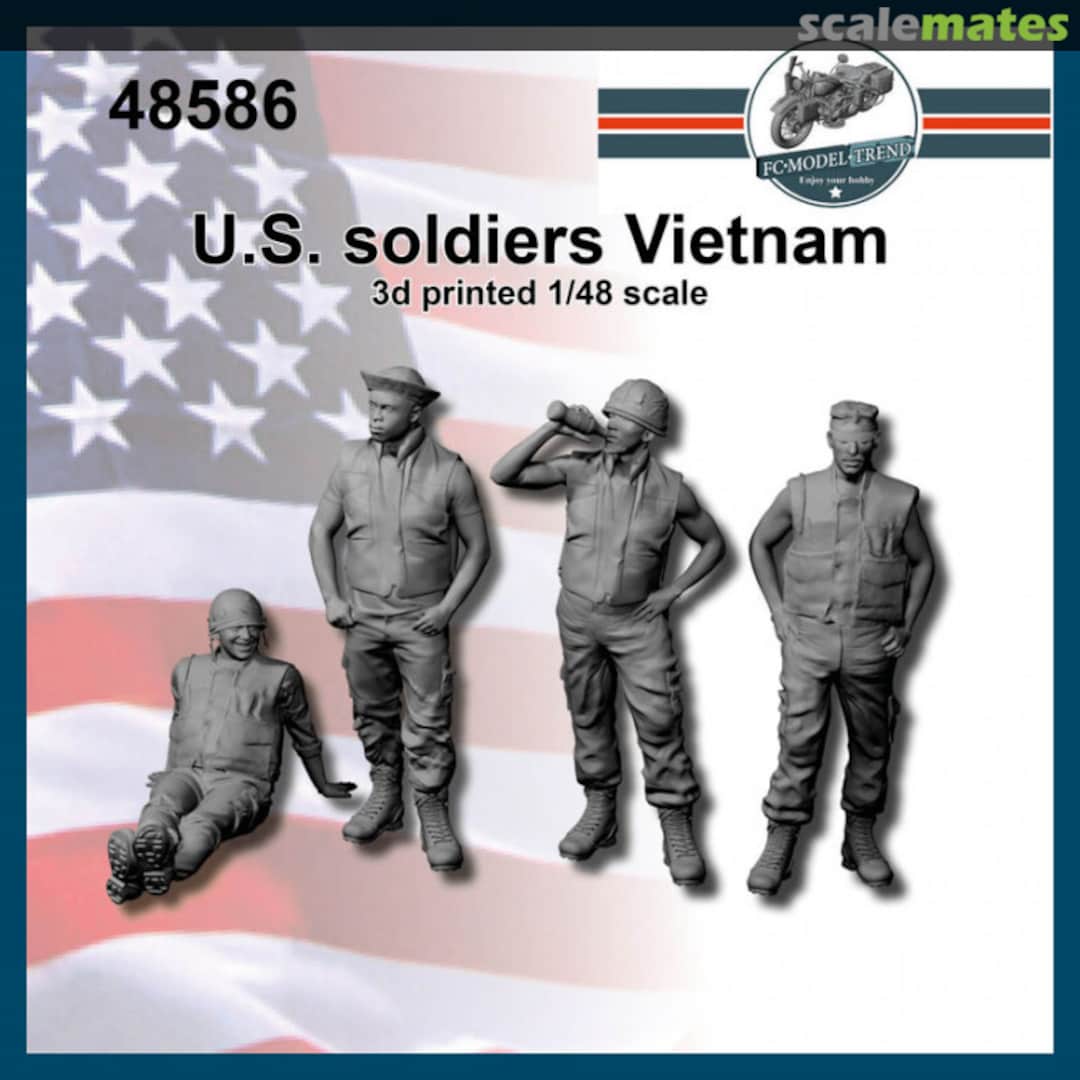 Boxart U.S. Soldiers Vietnam 48586 FC Model Trend Boxart U.S. Soldiers Vietnam 48586 FC Model Trend