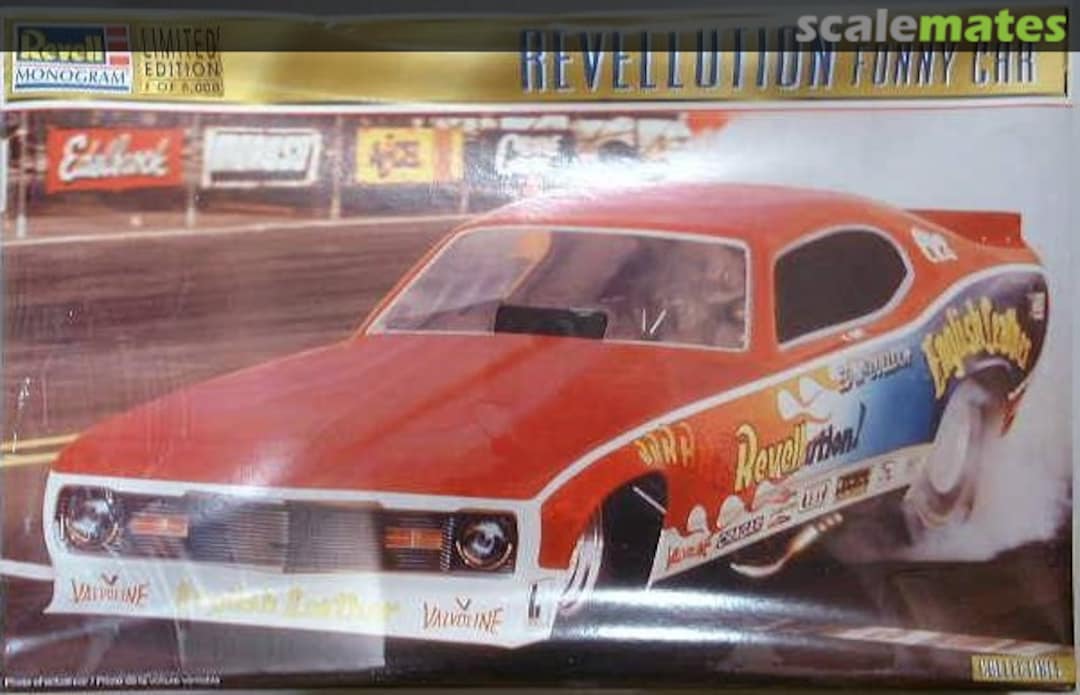 Boxart Revellution Funny Car 85-4115 Revell Monogram Boxart Revellution Funny Car 85-4115 Revell Monogram