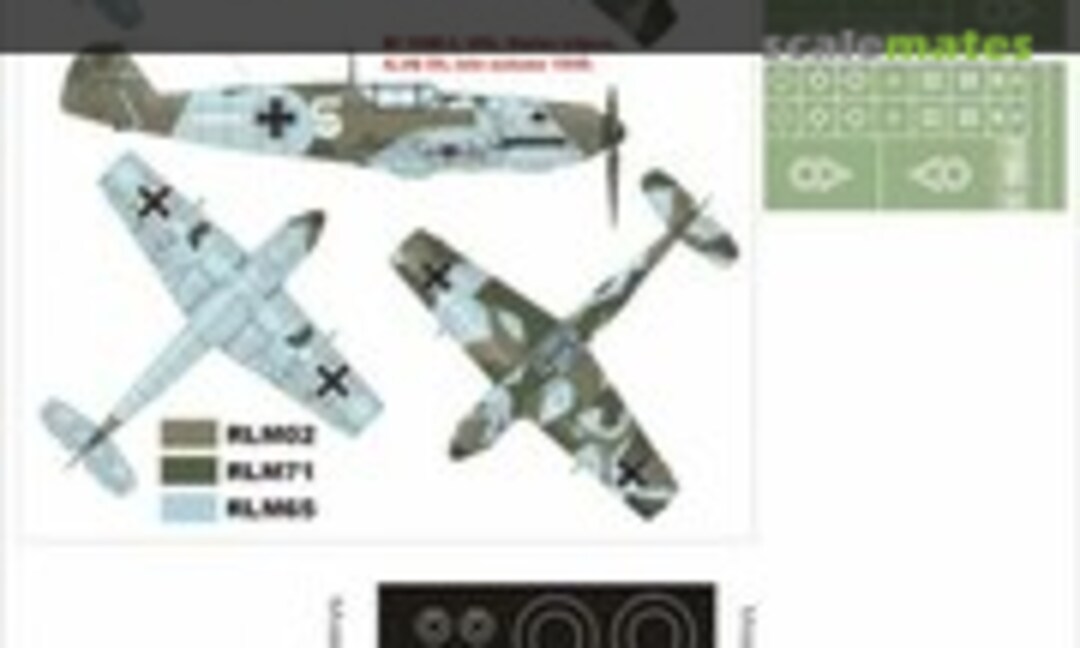 1:48 Bf 109E-3 (Montex K48078) K48078