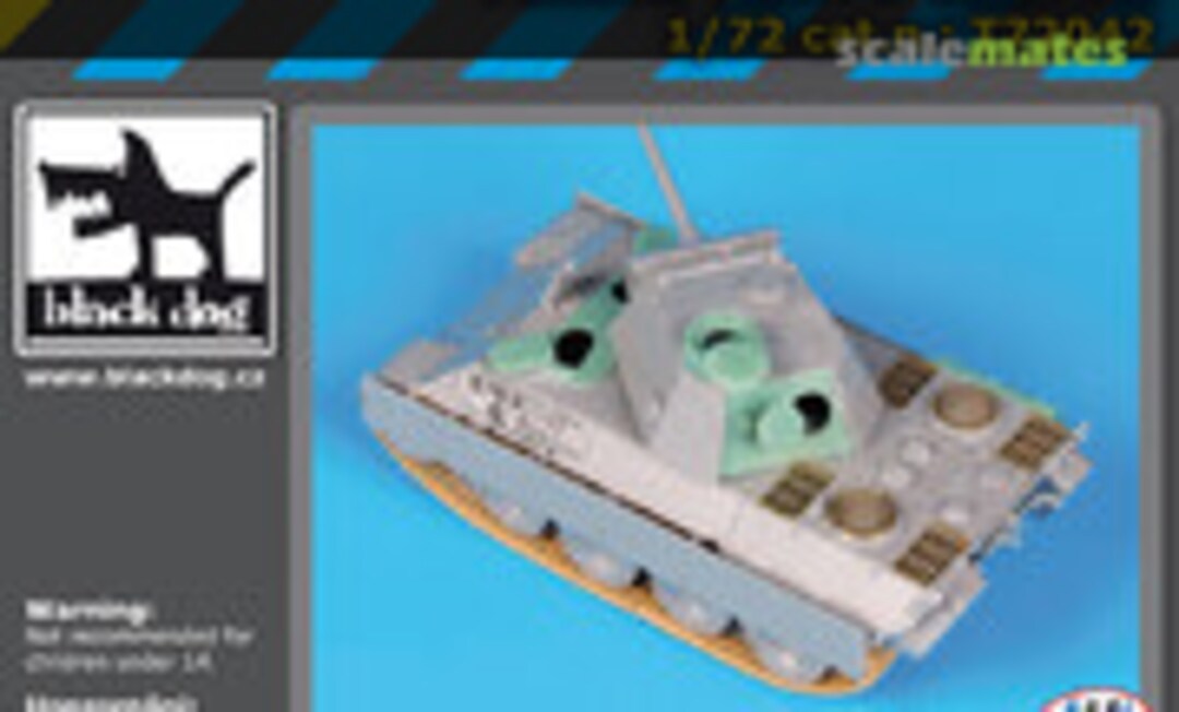 1:72 Panther Ausf.D detail set (Black Dog T72042)