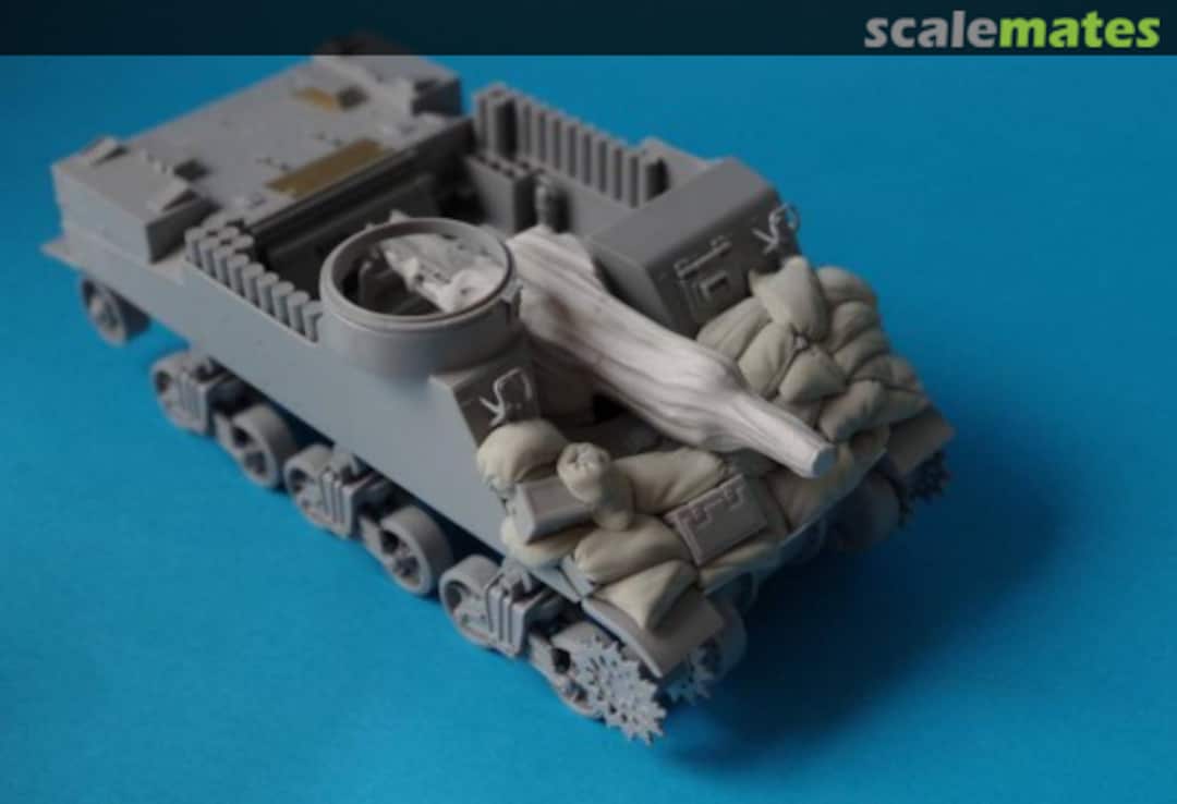 Boxart Sand Armor for M7 Priest RE35-226 Panzer Art Boxart Sand Armor for M7 Priest RE35-226 Panzer Art