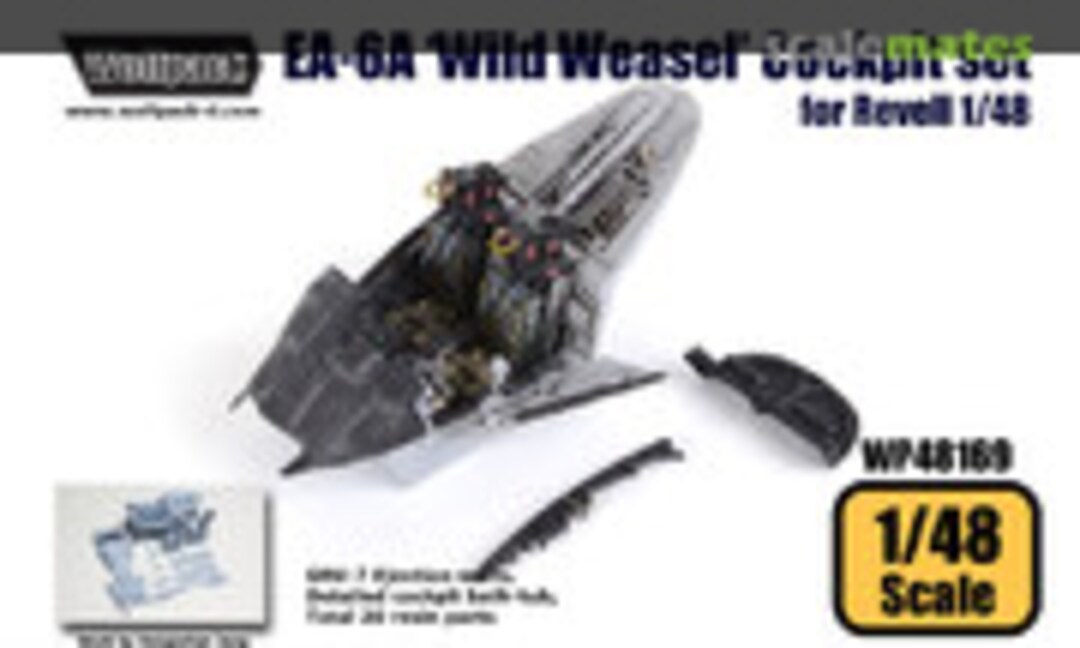 1:48 EA-6A Intruder 'Wild Weasel' Cockpit Set (Wolfpack WP48169) WP48169